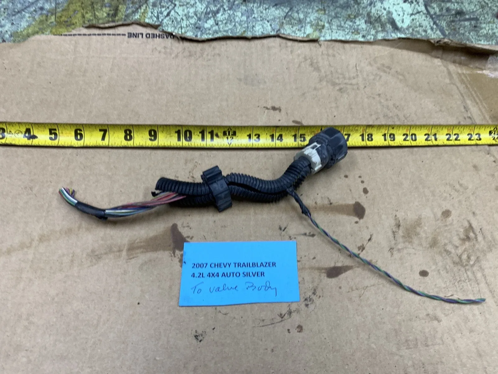 02-09 Trailblazer  Transmission Valve Body Wiring Connector