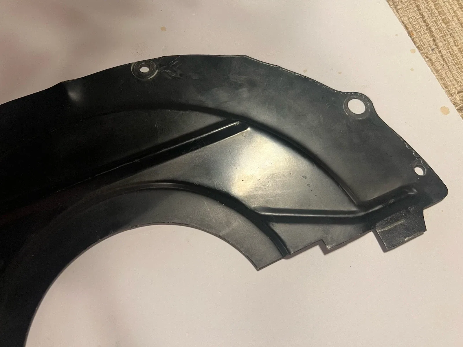 OEM Mopar 2843892 Small Block 10.5 Flywheel Bellhousing Dust Cover A833 4 Speed image 3
