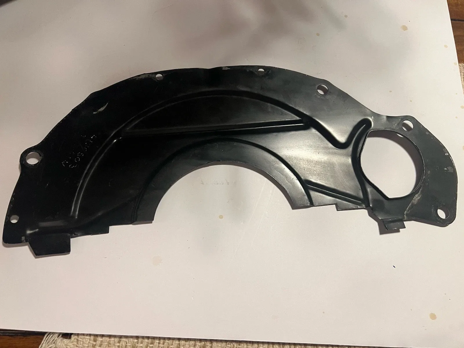 OEM Mopar 2843892 Small Block 10.5 Flywheel Bellhousing Dust Cover A833 4 Speed image 4