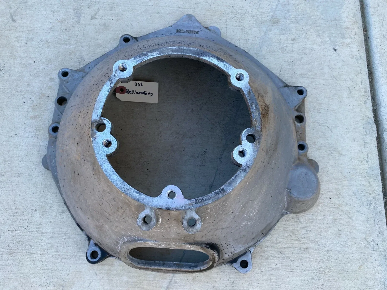 2007 Chevrolet Corvette C6 LS2 Auto Transmission Bell Housing Cover OEM #455