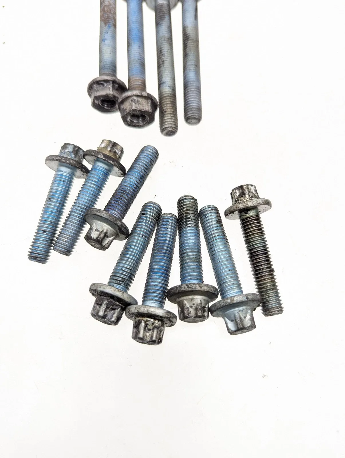 2000-2004 Mercedes MANUAL C240 Bell Housing To Engine Bolts set OEM image 2
