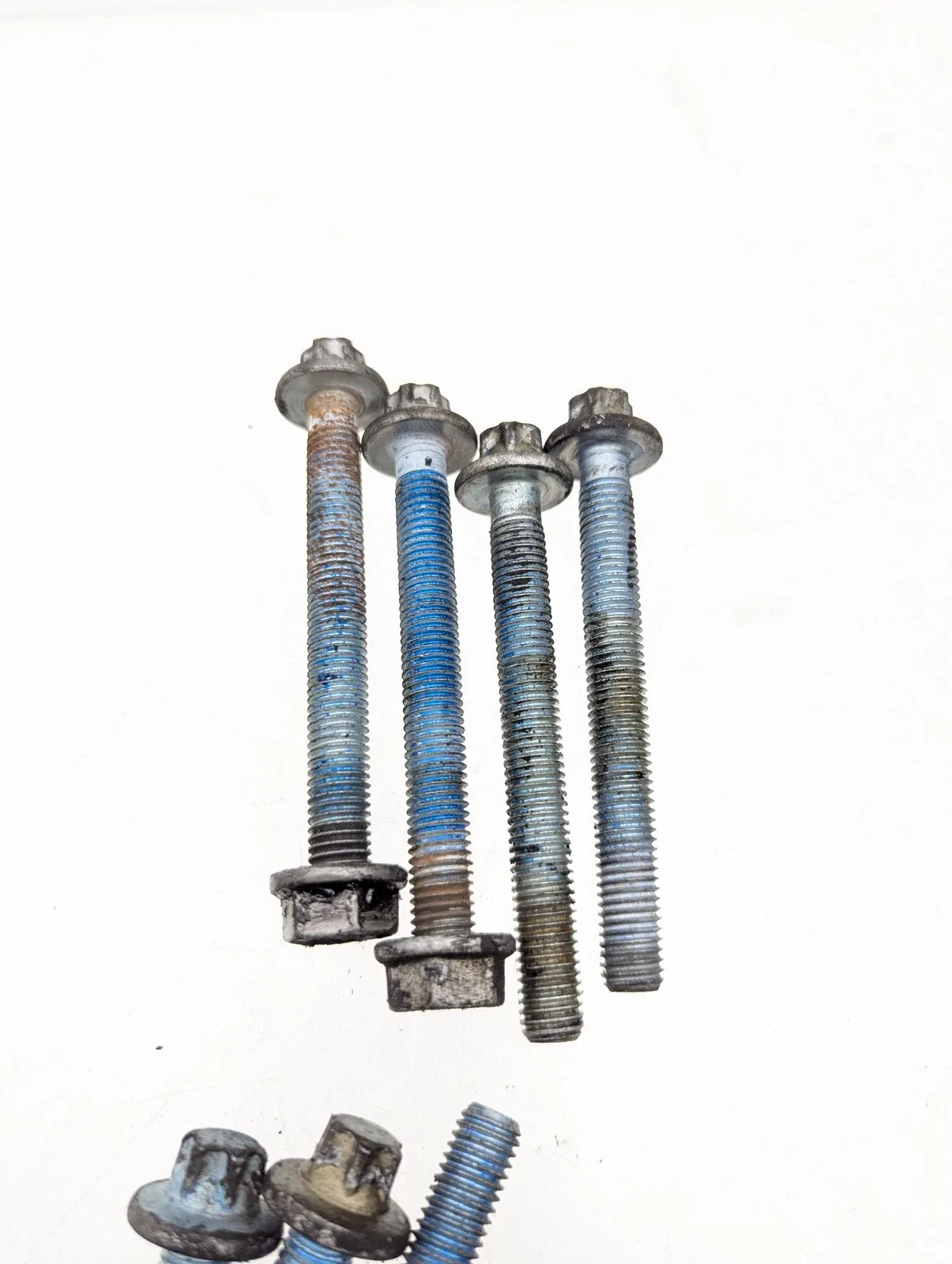 2000-2004 Mercedes MANUAL C240 Bell Housing To Engine Bolts set OEM image 3