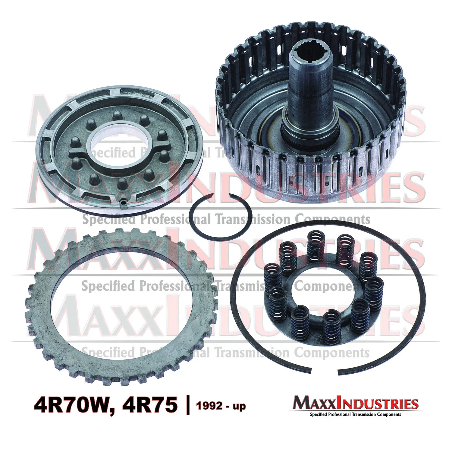 AODE 4R70W 4R75 Transmission Drum Direct Kit Stamped Steel fits 1992-up image 2
