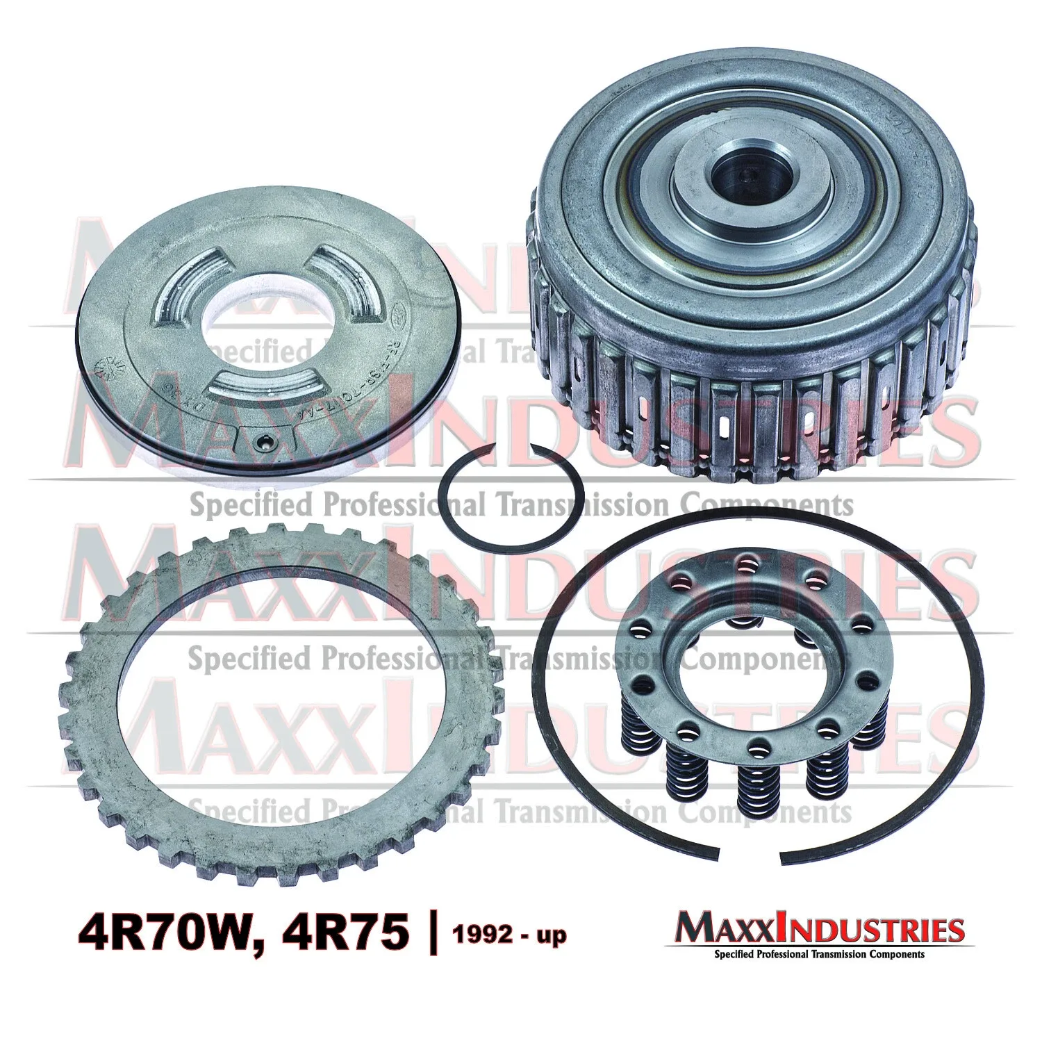 AODE 4R70W 4R75 Transmission Drum Direct Kit Stamped Steel fits 1992-up image 3