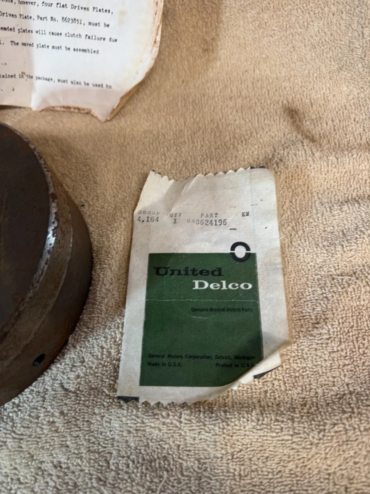 Delco Forward Clutch Housing 8625948 Model 400 transmission 425 THM image 3