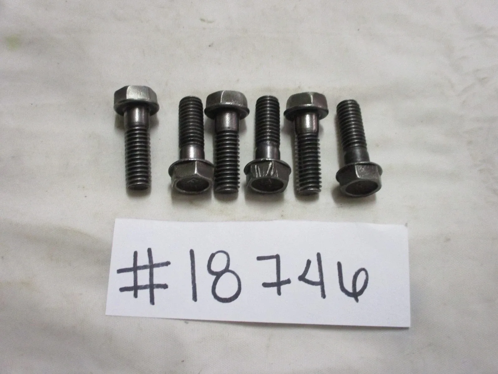 1965-1986 Mustang Automatic C4 Transmission Tailshaft Housing Bolts - Set of 6 image 4