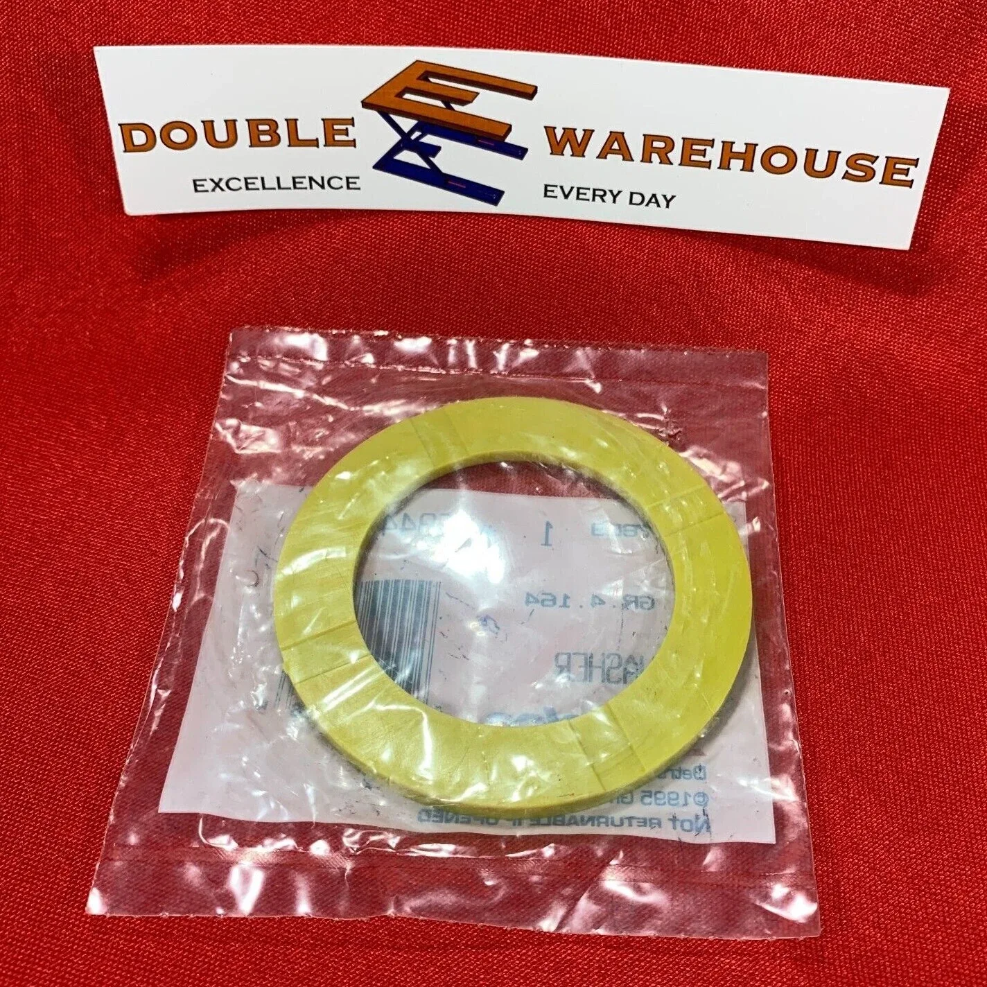 NOS OEM GM AC Delco 8684475 Auto Trans. 3rd Clutch Housing Yellow Thrust Washer image 2