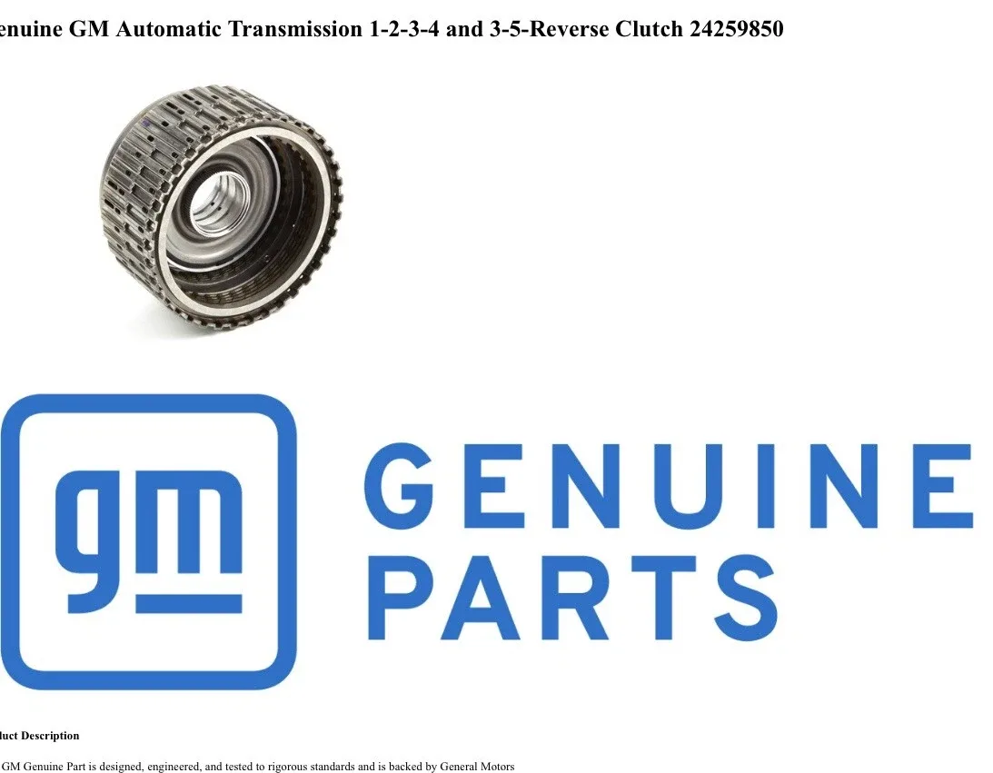 LOADED NEW 6L90 GM OEM Ready 2 Go***1-2-3-4 / 3-5-Reverse NEW ACDelco 24259850 image 2