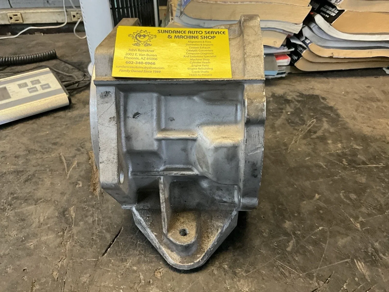Used 4L60 Extension Housing, Trans To Transfercase #15726252. 4x4 image 4