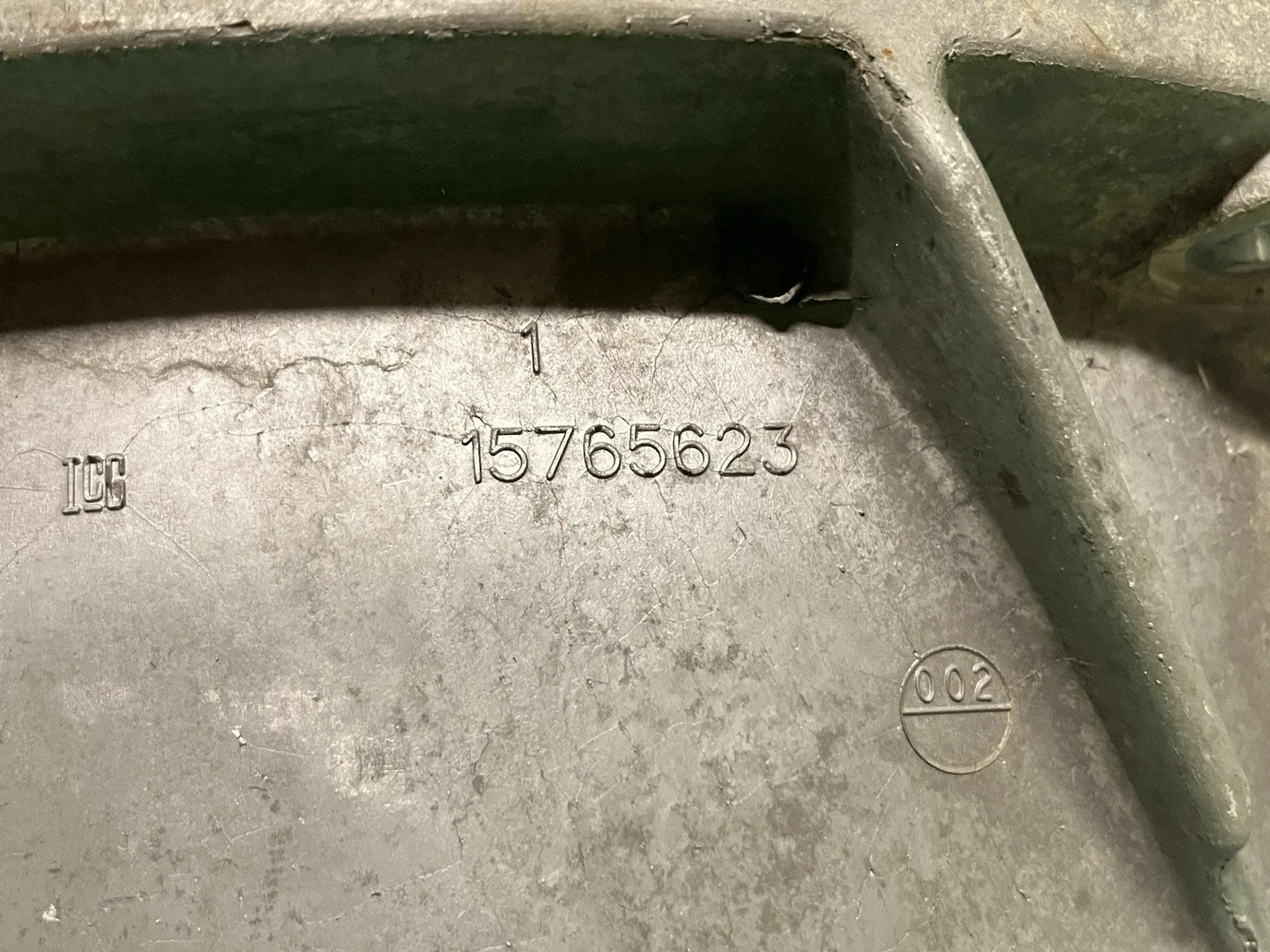 1993-2007 GM  Transmission 4L80 Bell Housing Inspection Dust Cover OEM 15765623 image 2