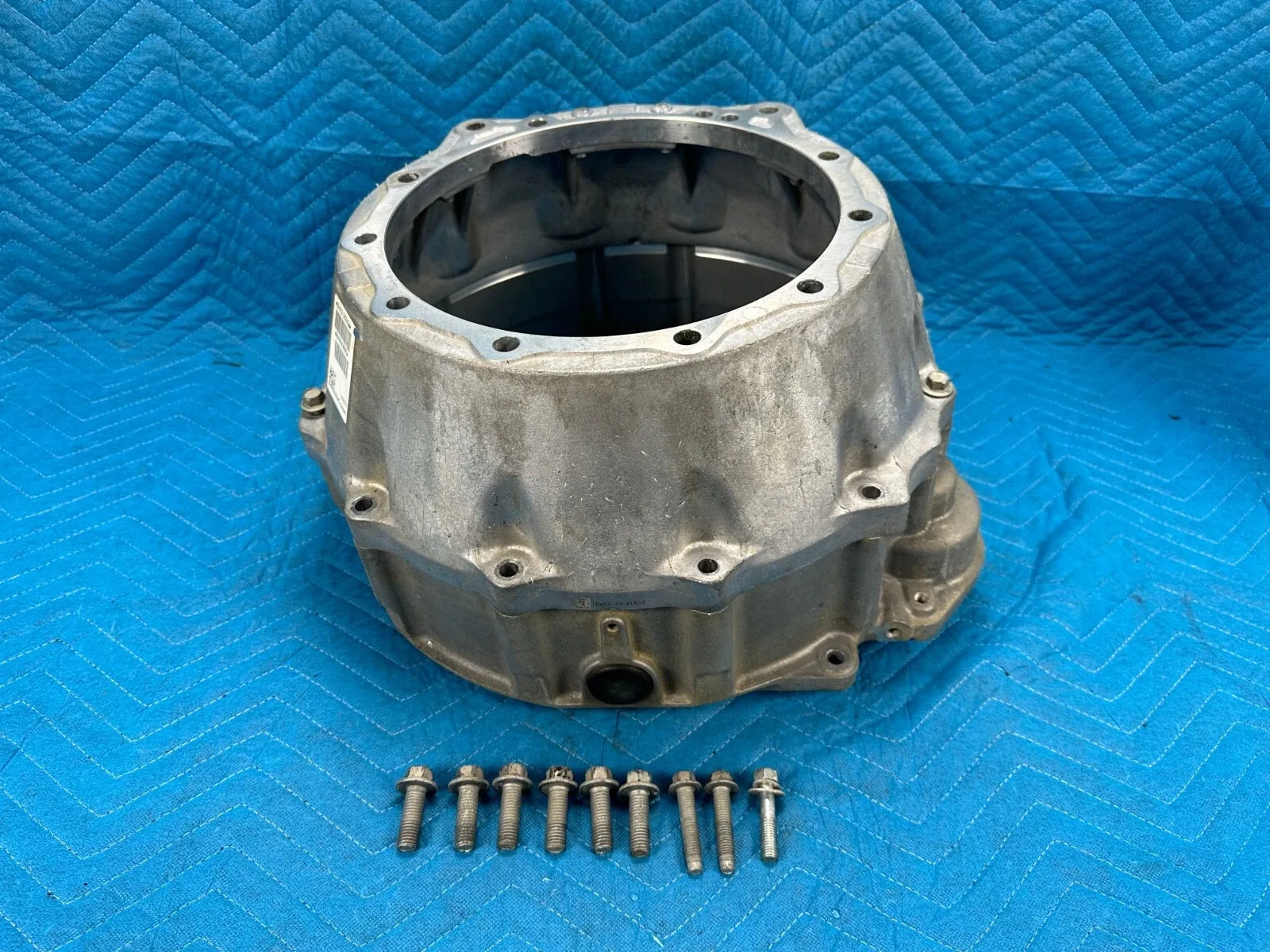 Nissan Titan XD 4WD Transmission Bell Housing w/ Flywheel Housing 53k 16-19 OEM