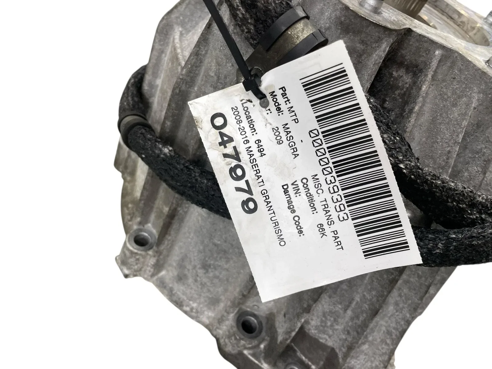 2008-2016 MASERATI GRANTURISMO AUTO TRANSMISSION CLUTCH FLYWHEEL BELL HOUSING image 3