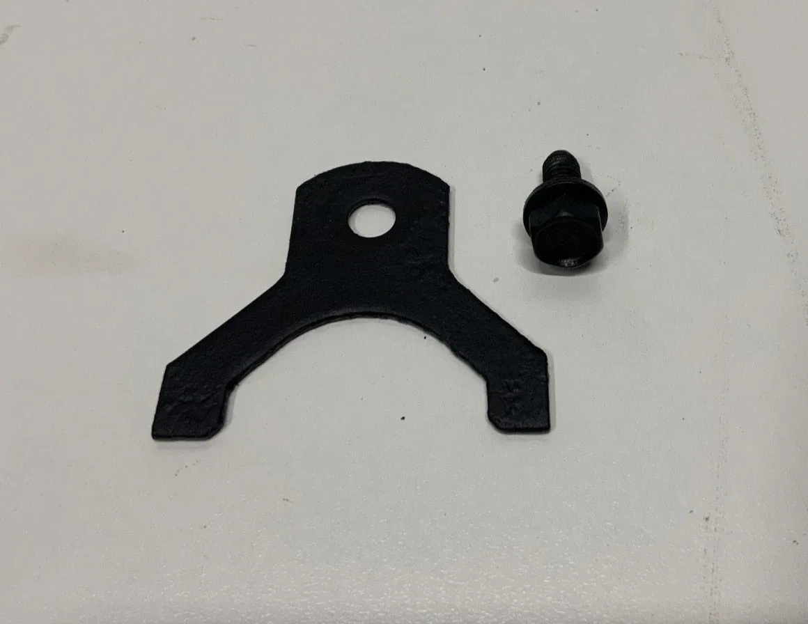 GM TH350/TH400/TH700R4 AUTO TRANS SPEEDO HOUSING RETAINER W/BOLT 2 INCH HOLE image 2