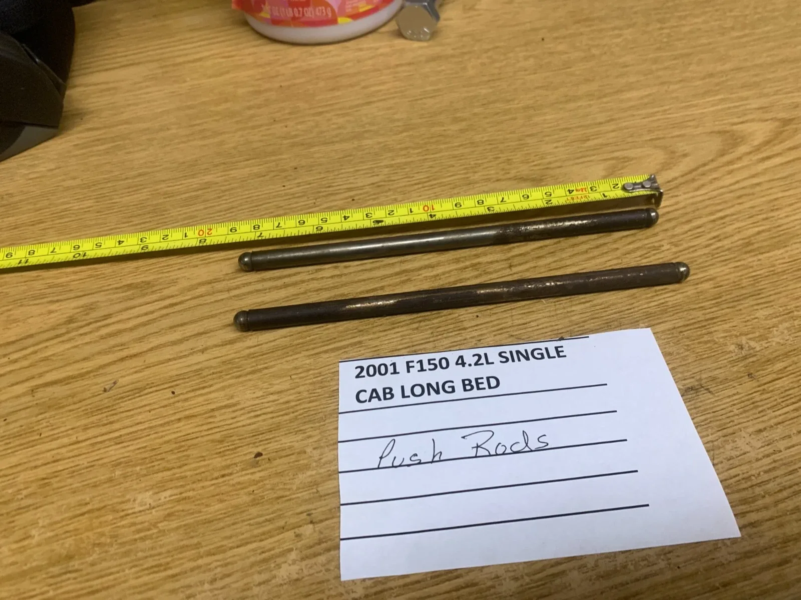 2000-2001 F150 4.2L  PUSH RODS SET OF 2 image 2