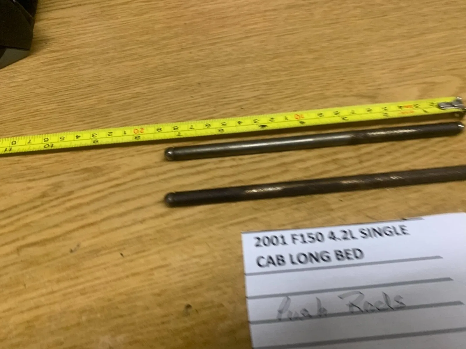 2000-2001 F150 4.2L  PUSH RODS SET OF 2 image 3