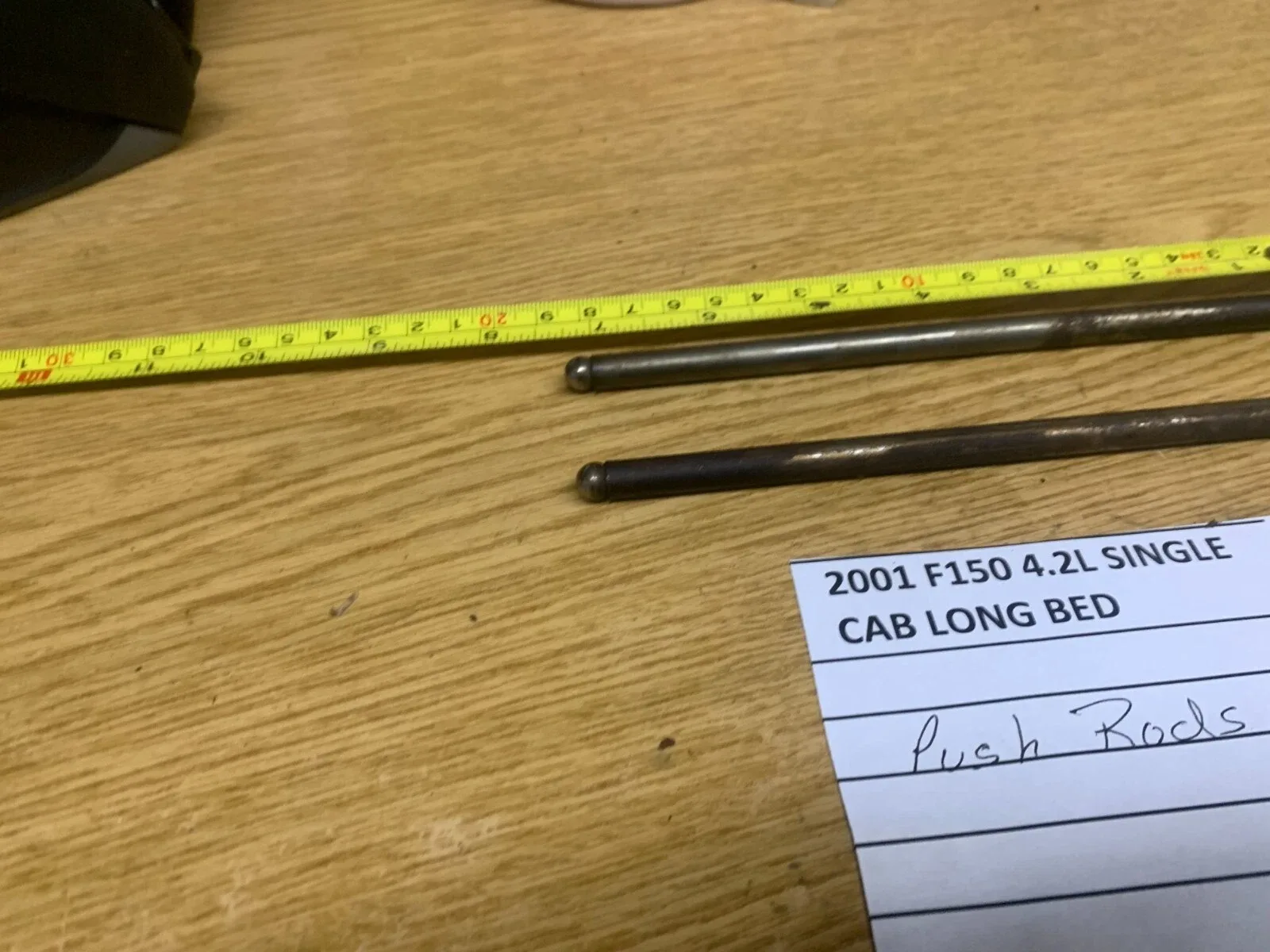2000-2001 F150 4.2L  PUSH RODS SET OF 2
