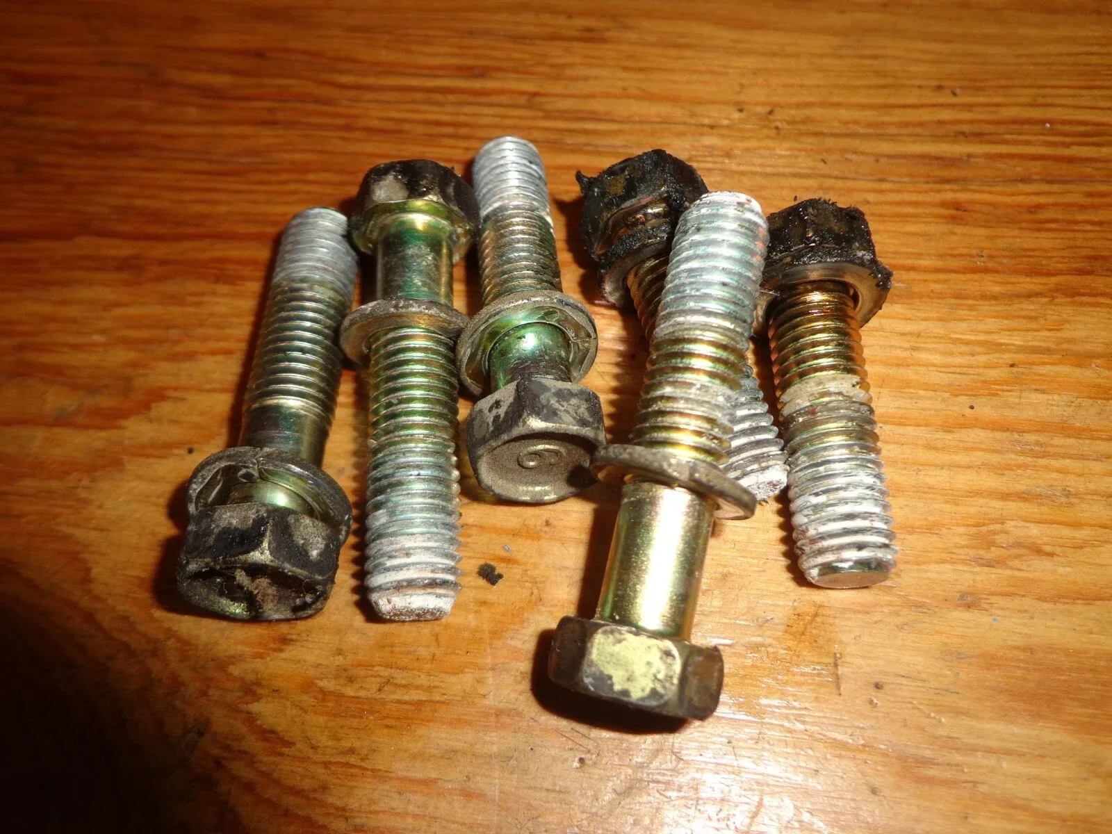 Toyota Supra MK3 1986.5-92 A340 Transmission Rear Tail shaft Housing Bolts OEM image 2