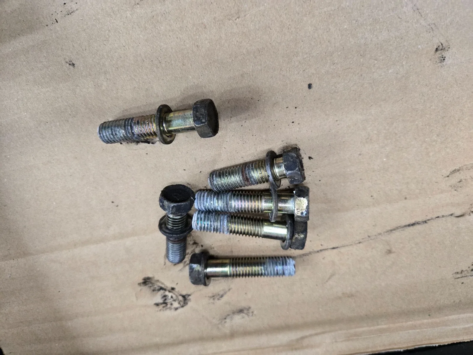 Toyota Supra MK3 1986.5-92 A340 Transmission Rear Tail shaft Housing Bolts OEM image 3