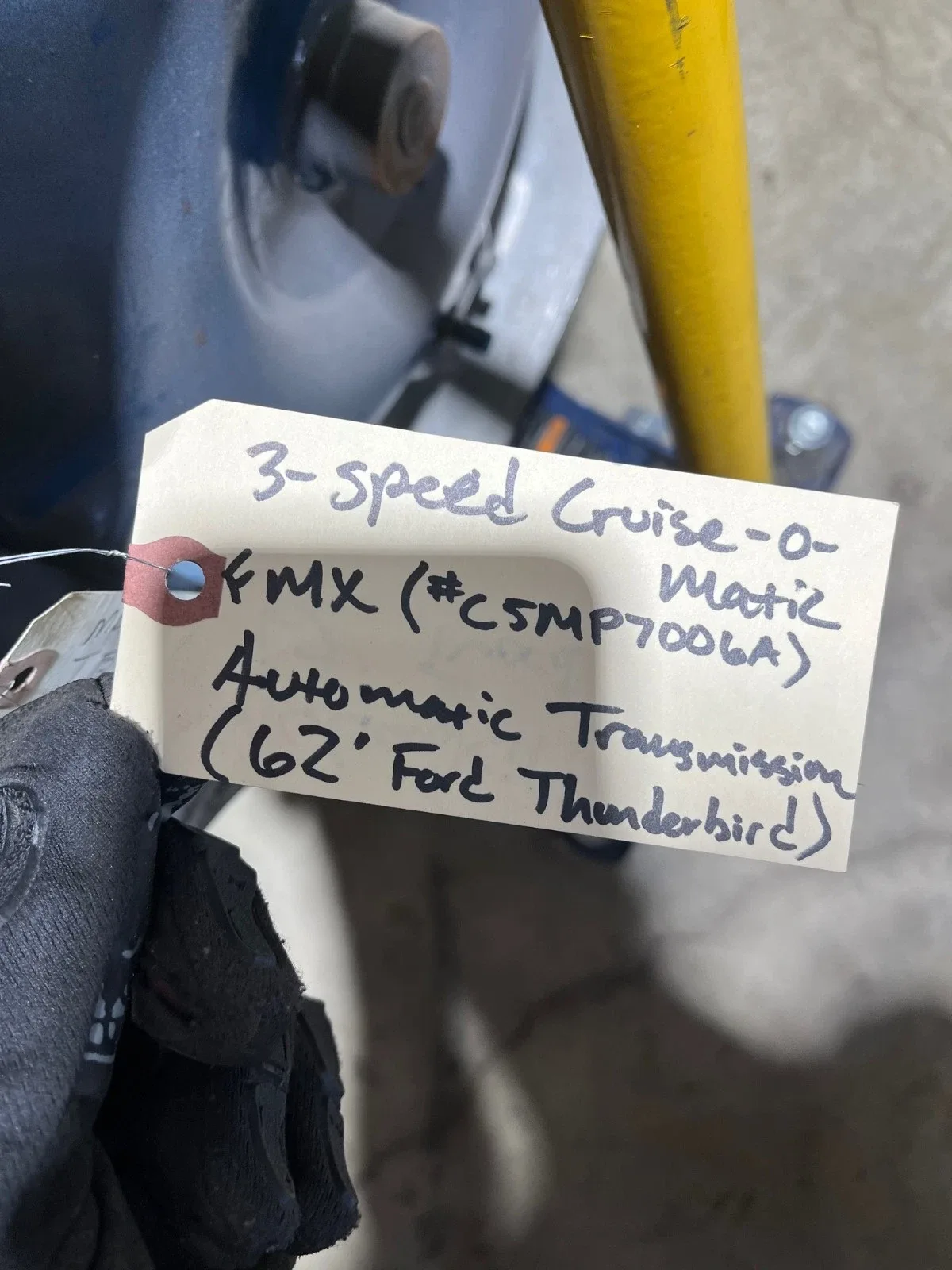 3-Speed, Cruise O Matic, FMX Transmission