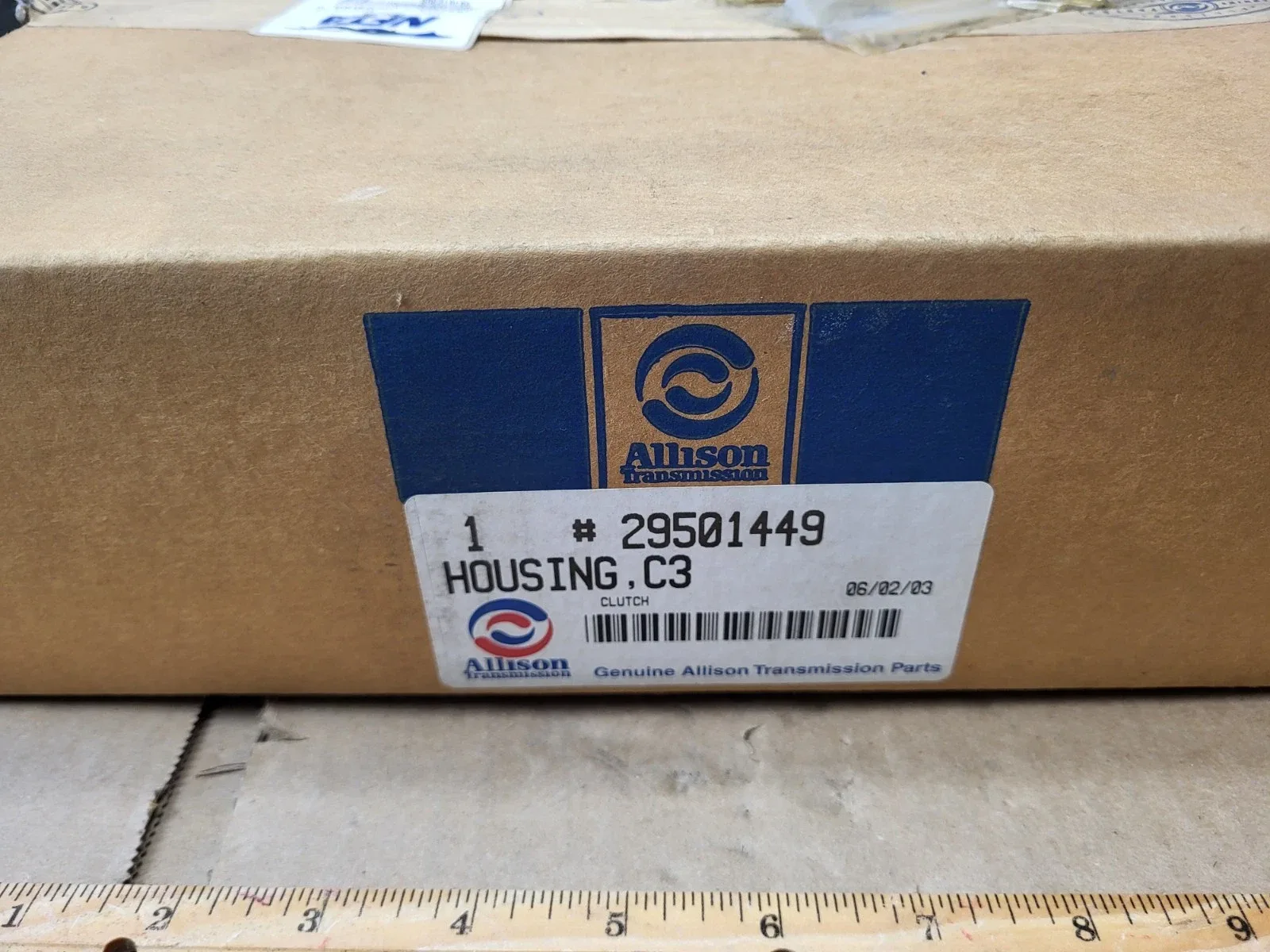 ALLISON TRANSMISSION HOUSING ASSEMBLY 29501449 image 3
