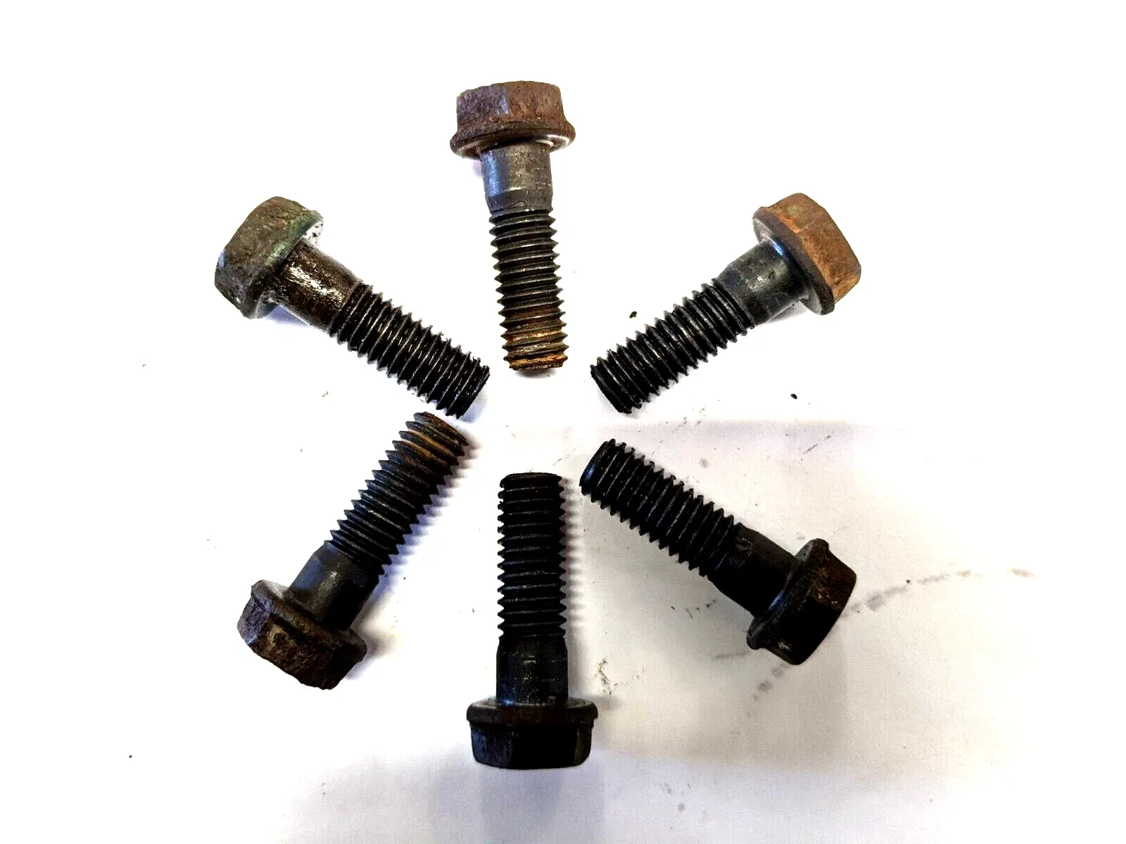 1965-1986 Mustang Automatic C4 Transmission Tailshaft Housing Bolts - Set of 6 image 2