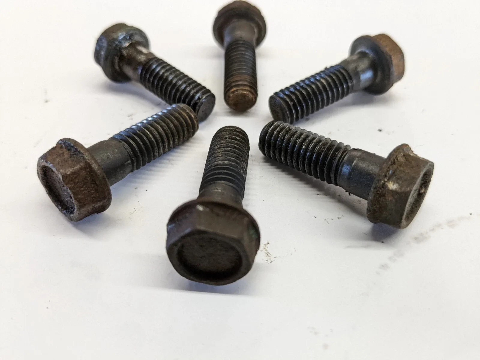 1965-1986 Mustang Automatic C4 Transmission Tailshaft Housing Bolts - Set of 6 image 4