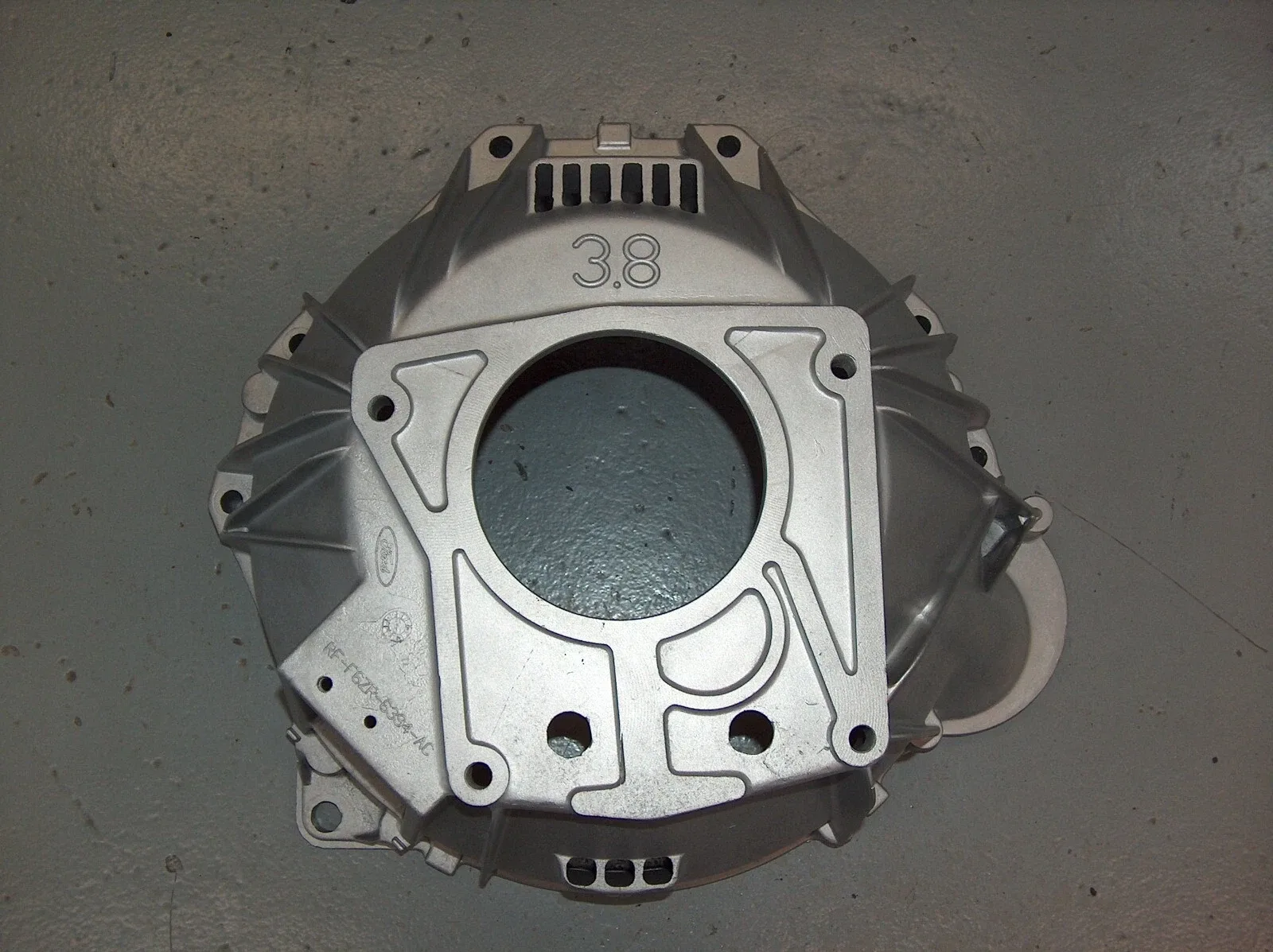1994-2004 Ford Mustang 3.8L V6 T5 Aluminum 5 Speed Bell Housing F6ZR-6394-AC