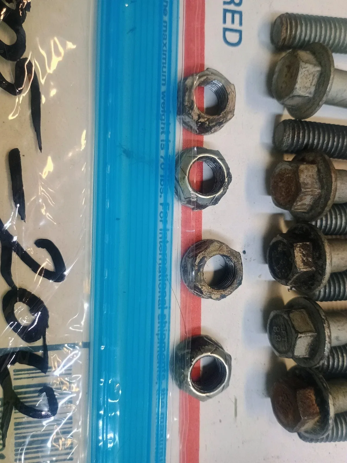TRANSMISSION AUTOMATIC TO 2.3L ENGINE MOTOR BOLTS BOLT BELL HOUSING FITS TRIBUTE image 3