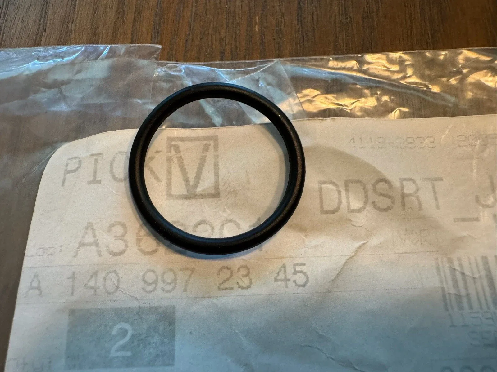 Mercedes-Benz A1409972345 Transmission Housing Guide Socket Seal O-Ring  OEM
