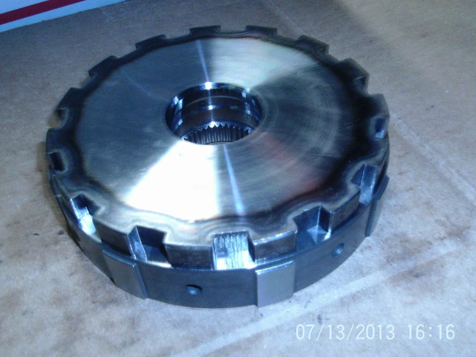 GM SATURN TAAT TRANSMISSION MP6 Fourth Clutch Drum / Housing SL1 SC1 image 3