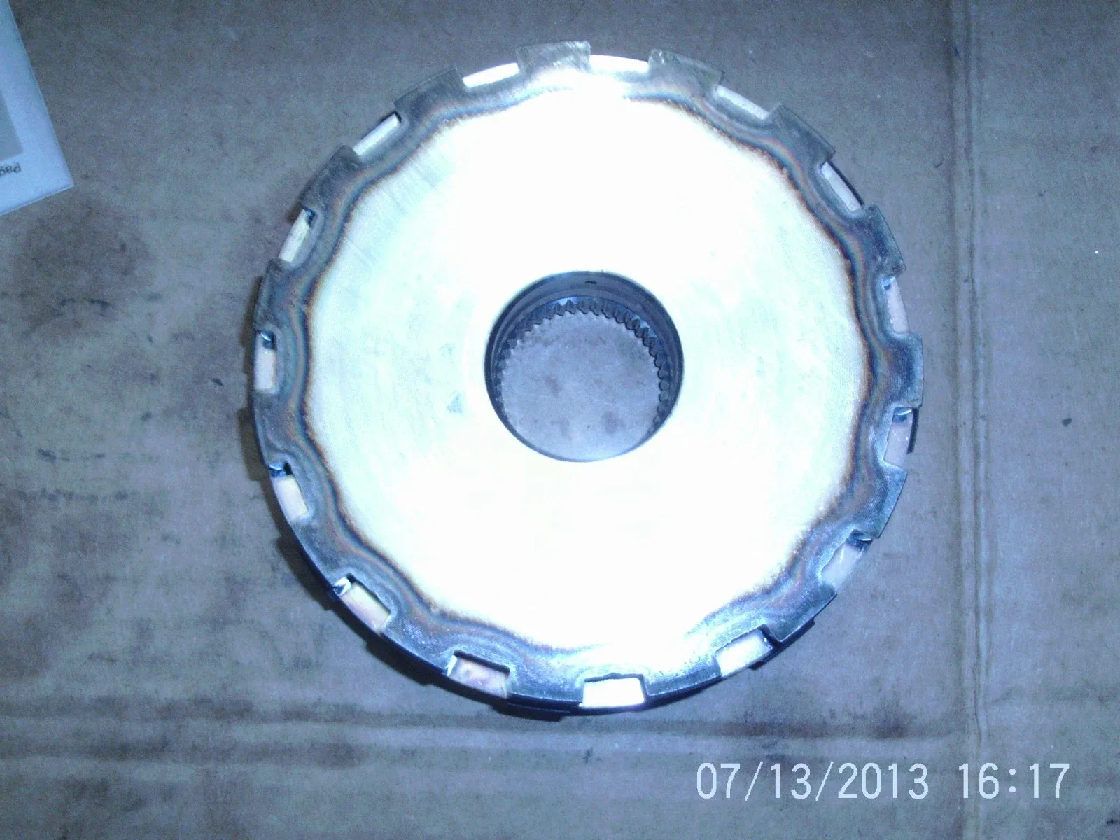 GM SATURN TAAT TRANSMISSION MP6 Fourth Clutch Drum / Housing SL1 SC1 image 4
