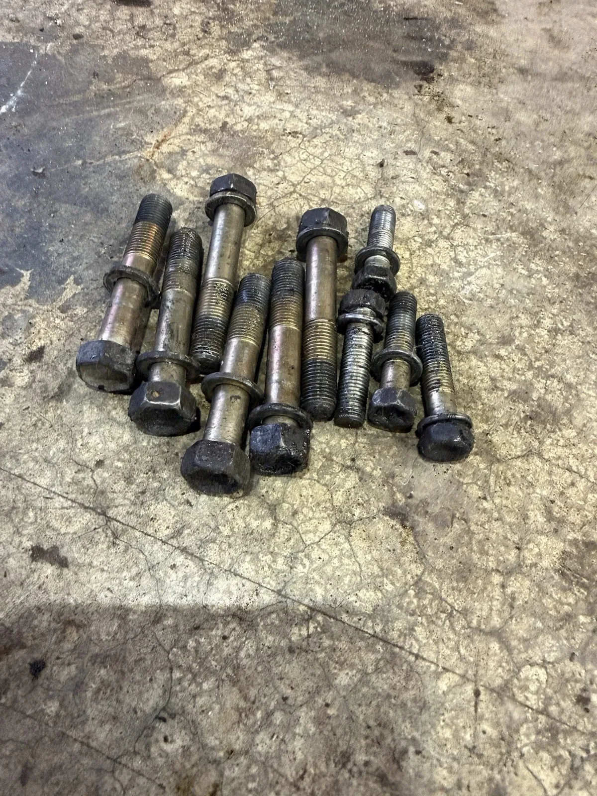 88-95 3vze Toyota Bell Housing Bolts Torque Bolts OEM image 2