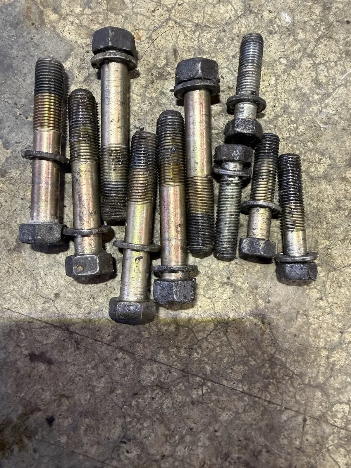 88-95 3vze Toyota Bell Housing Bolts Torque Bolts OEM image 3