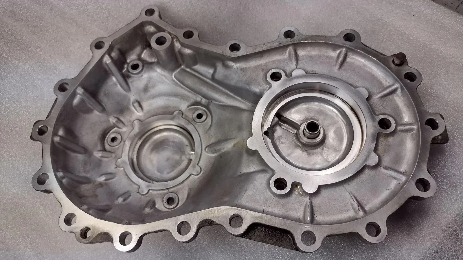 Jatco JF010E RE0F09B CVT Transmission Side Cover Nissan Maxima 3.5L Cast Y0A image 2