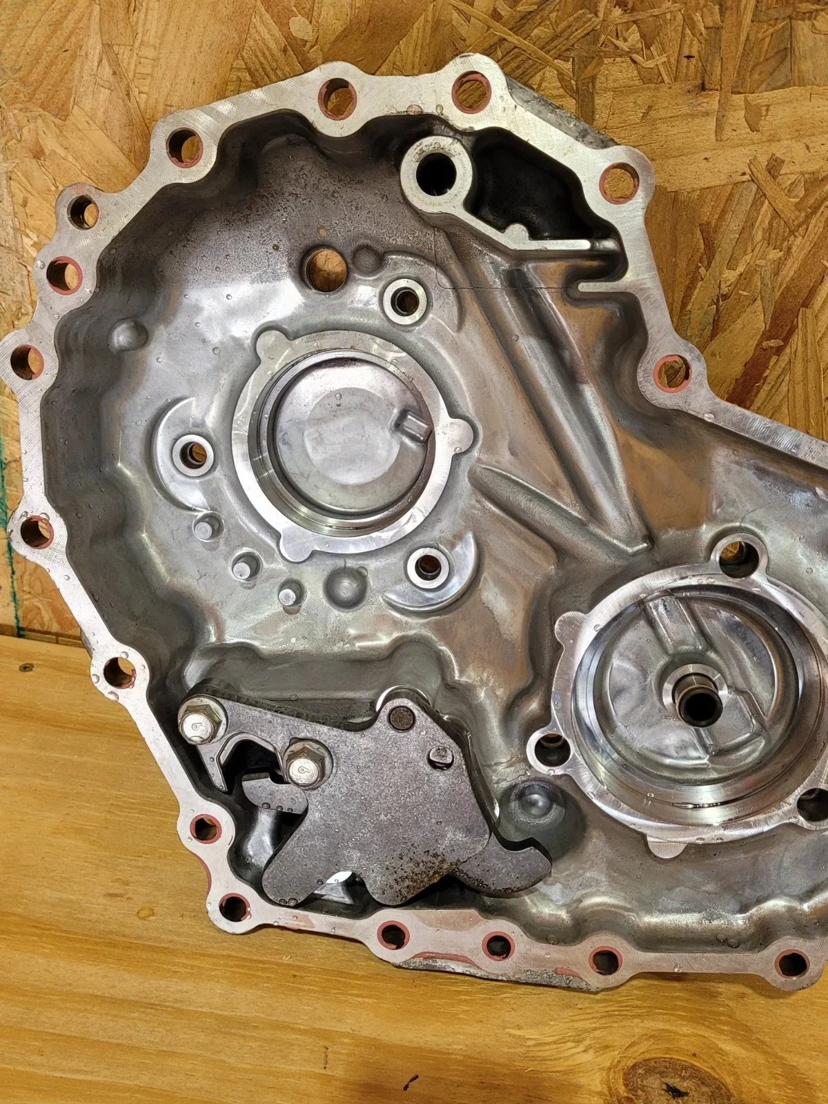 JF016E RE0F10D CVT Bell Housing Back Case 2WD Nissan Altima 2.5L Cast 28X0A image 3