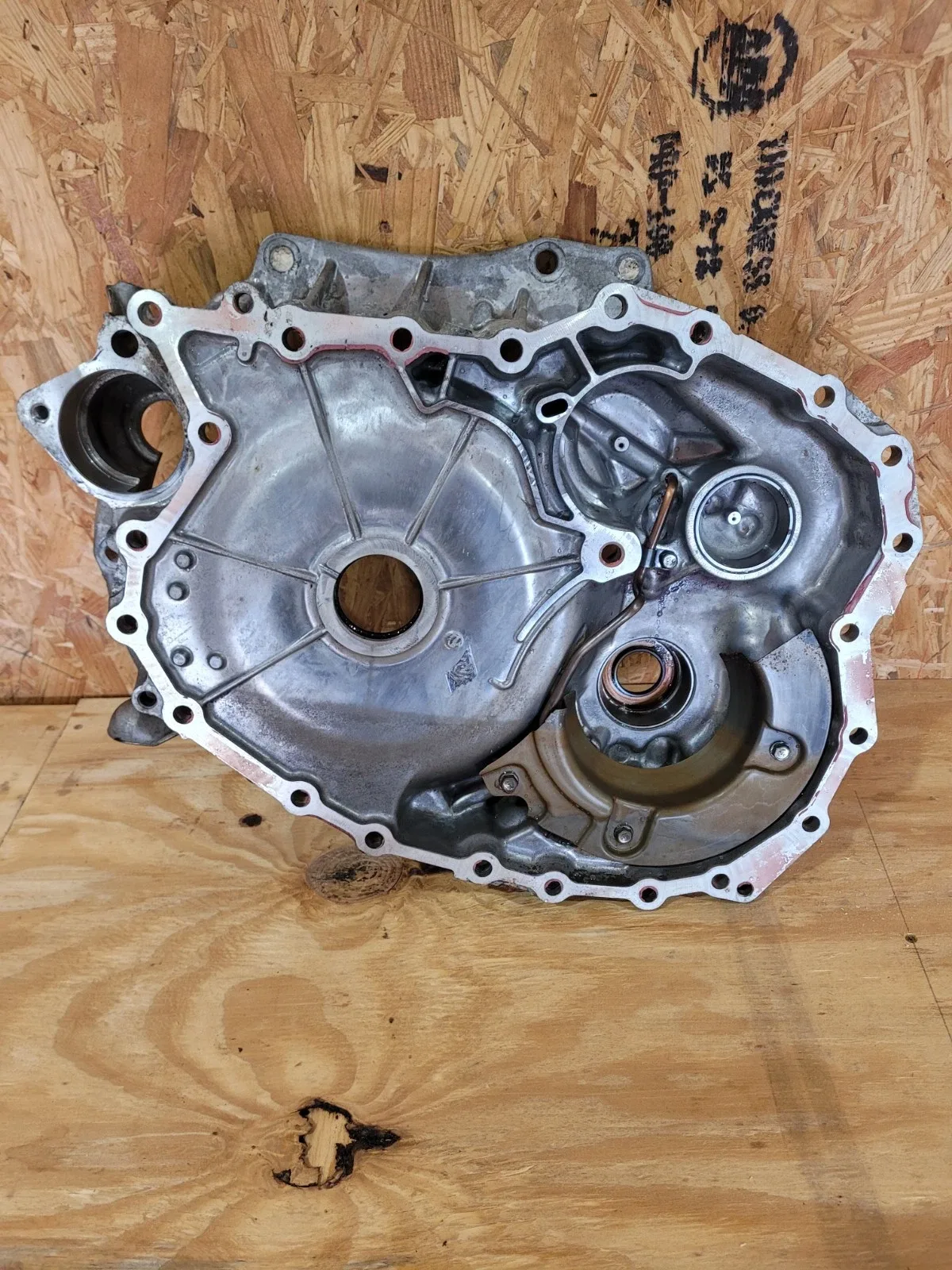 JF016E RE0F10D CVT Bell Housing FRONT Case 2WD Nissan Altima 2.5L Cast 28X0C image 3