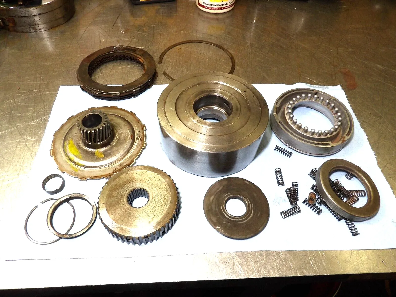 GM - Aluminum  Powerglide  Automatic Trans  " High Clutch Drum "  Very Good   98 image 2