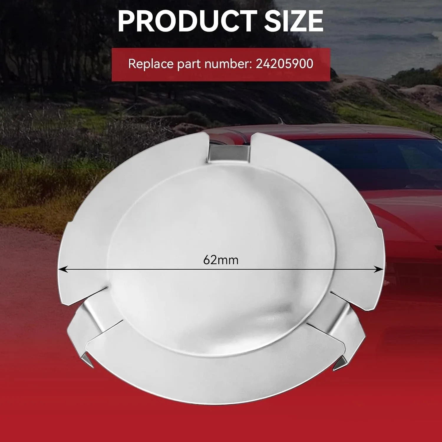 GM Genuine Parts 24205900 Transmission Bell Housing Inspection Cover (62 mm) image 2