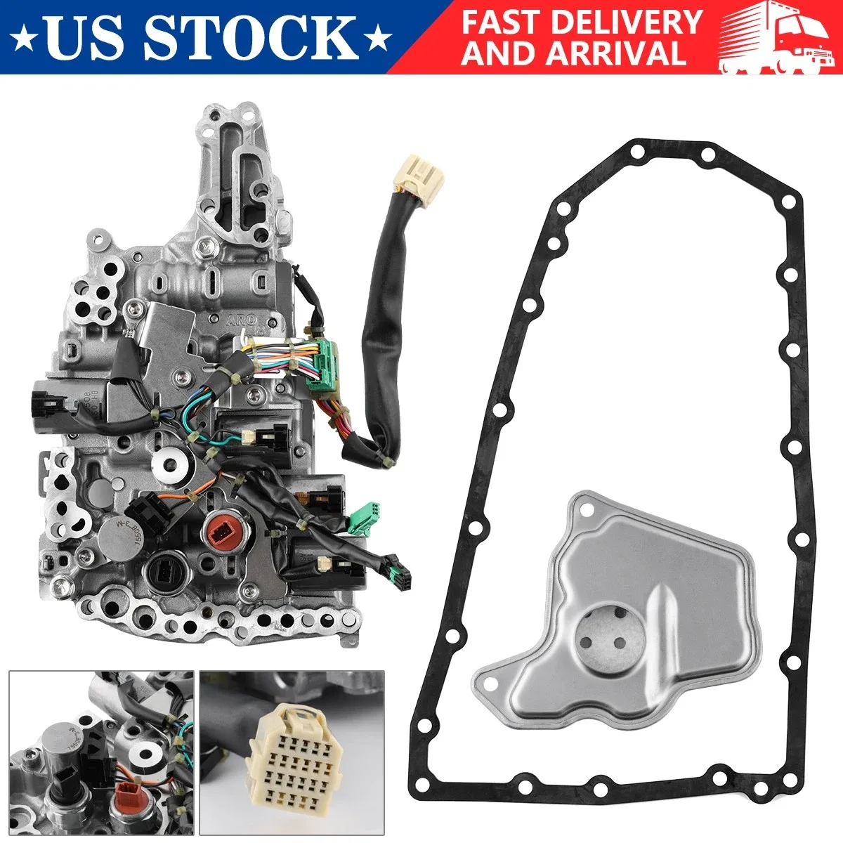 Nissan Altima 2.5L JF016E CVT Valve Body & Filter Kit (JF016E / 31705-28X0A/B)