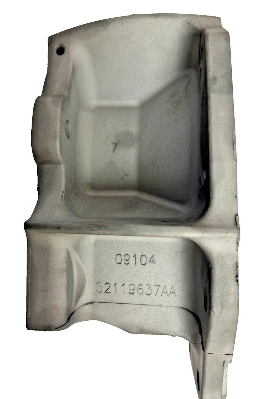 2007-UP DODGE 66RFE 68RFE TRANSMISSION EXTENSION HOUSING 4X4 CAST # 52119637AA image 2