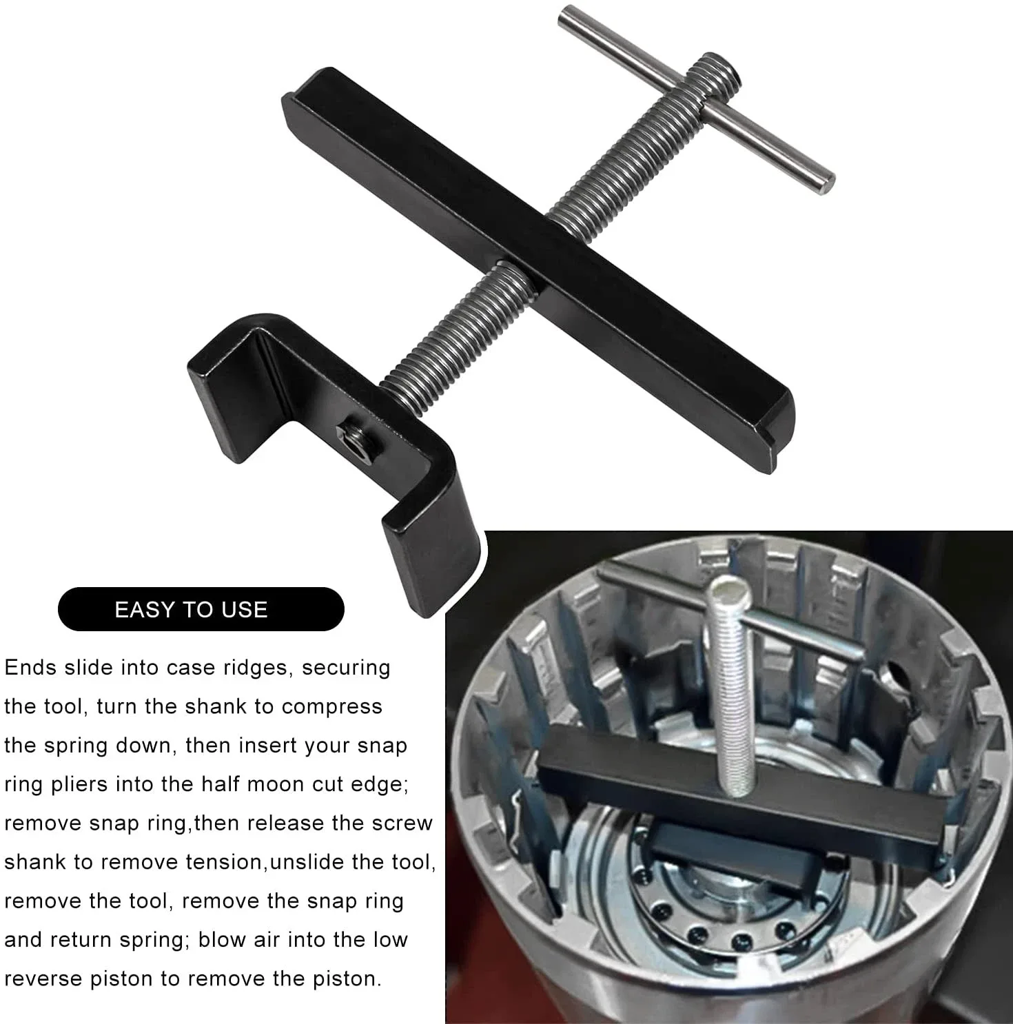 T-0149 Input Clutch Housing Spring Compressor Tool for GM 700R4 4L60E 4L65E 4L70 image 3
