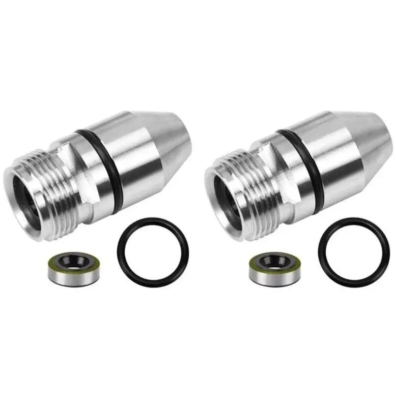 Speedometer Gear Sleeve Housing Kit for Chevy TH350 - 2X O-Ring & Metal Seal image 2
