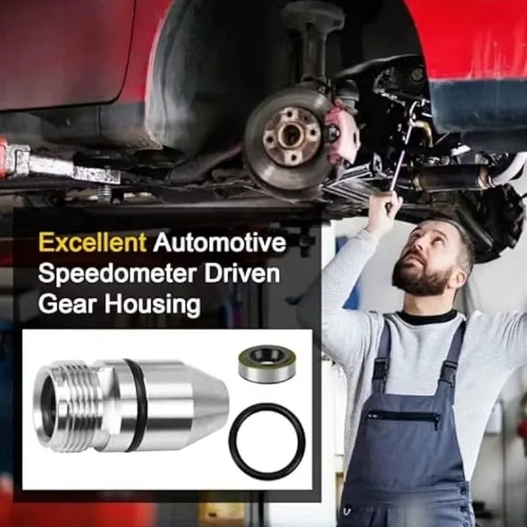 Speedometer Gear Sleeve Housing Kit for Chevy TH350 - 2X O-Ring & Metal Seal image 3