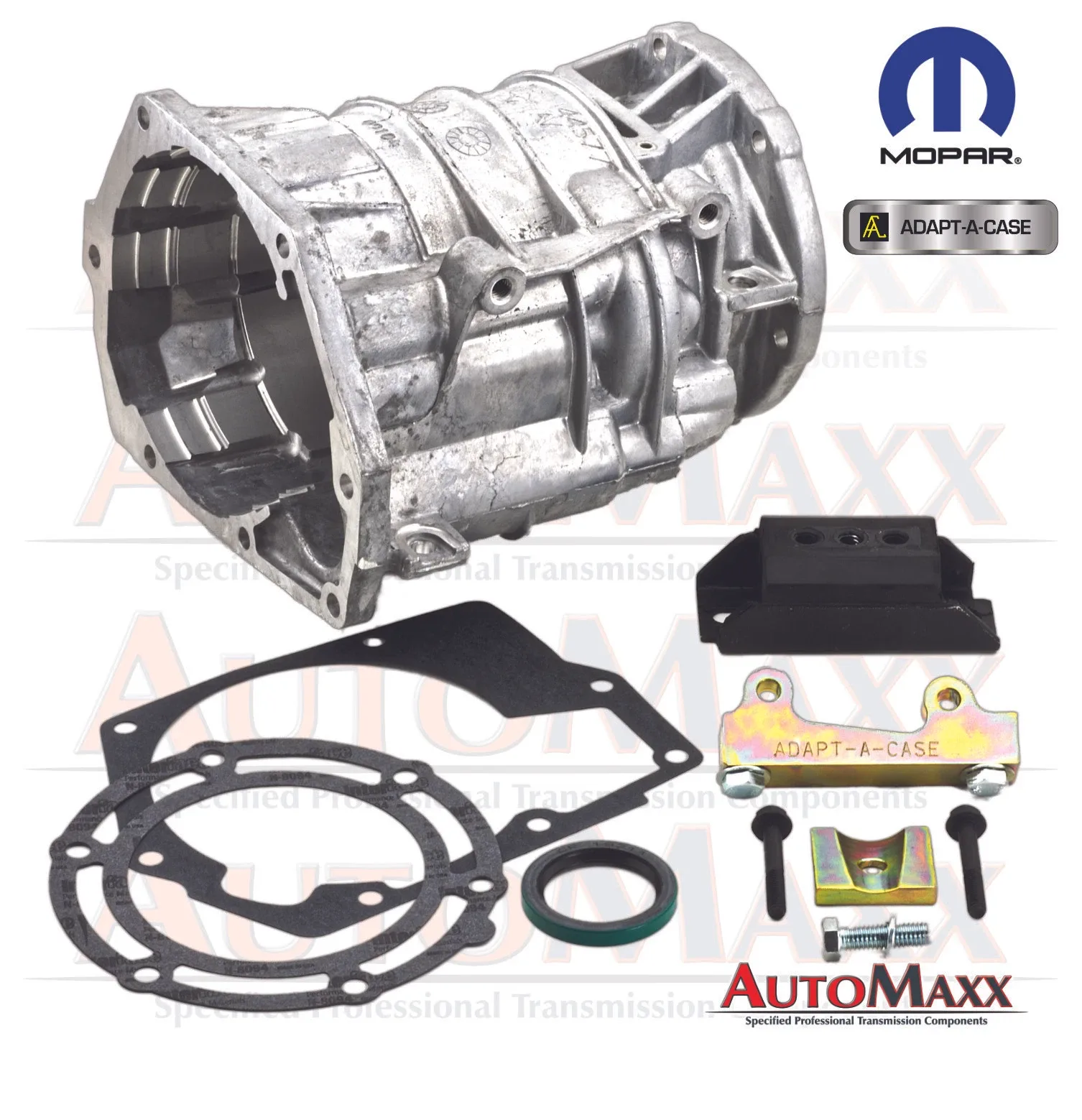 RAM 48RE 2003-2008 Cummins Diesel 4WD Extension Housing and T-Case Support Kit image 2