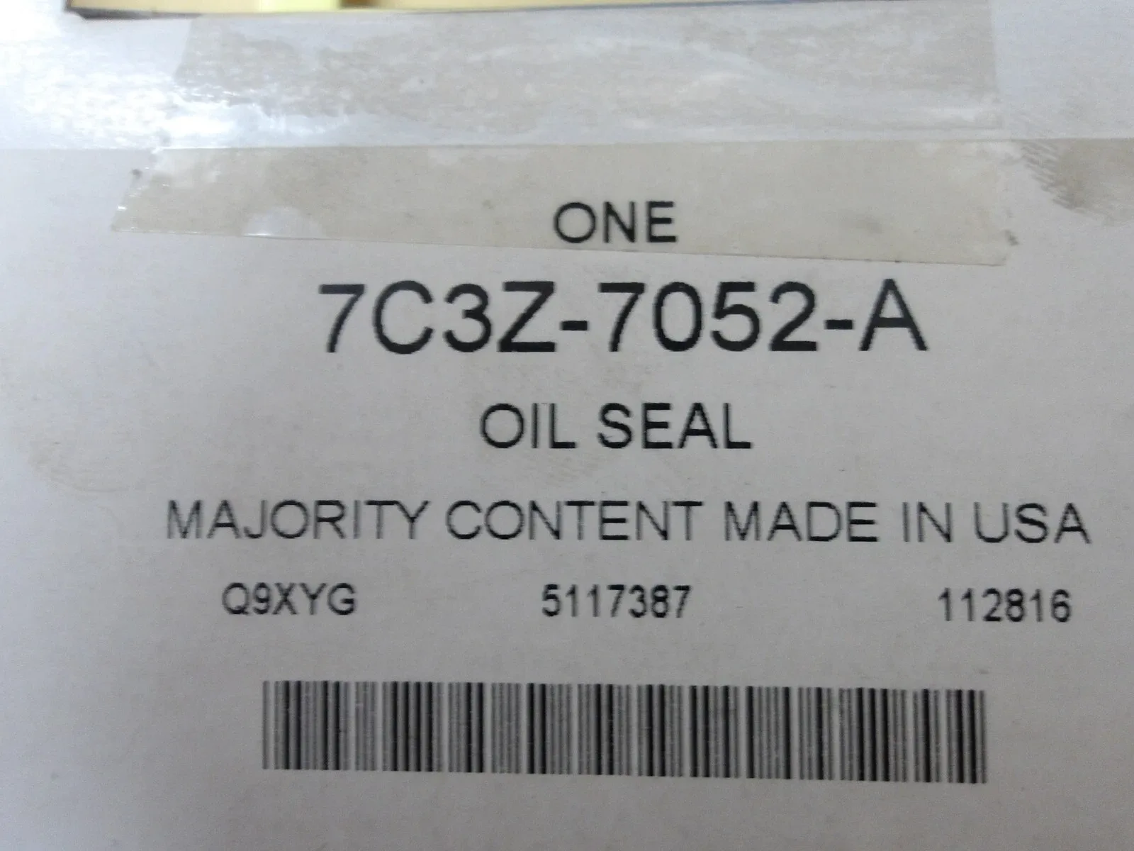 FORD OEM Automatic Transmission-Extension Housing Seal 7C3Z7052A image 3
