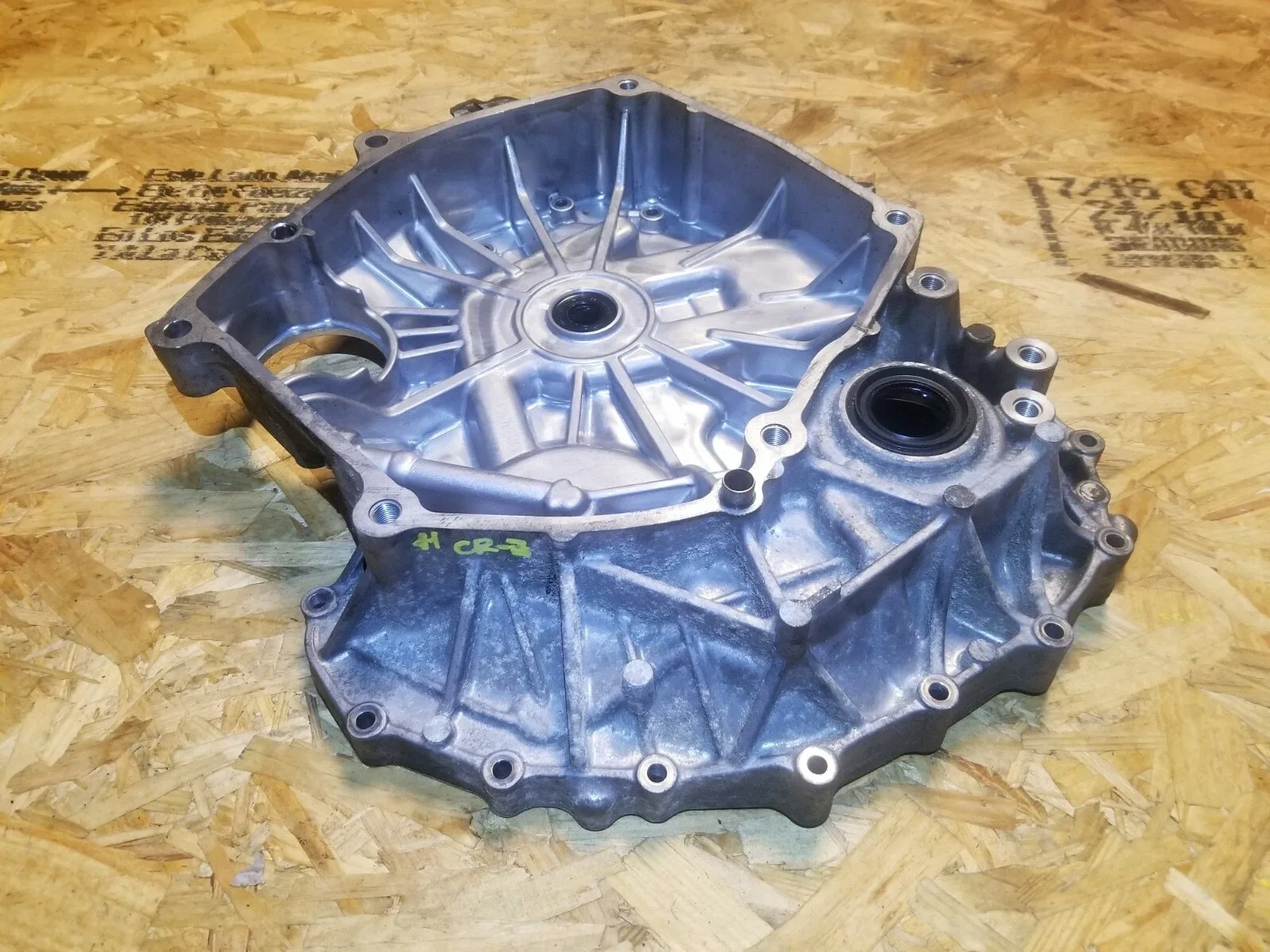 2011 Honda CR-Z Automatic Transmission Flywheel Housing OEM image 2