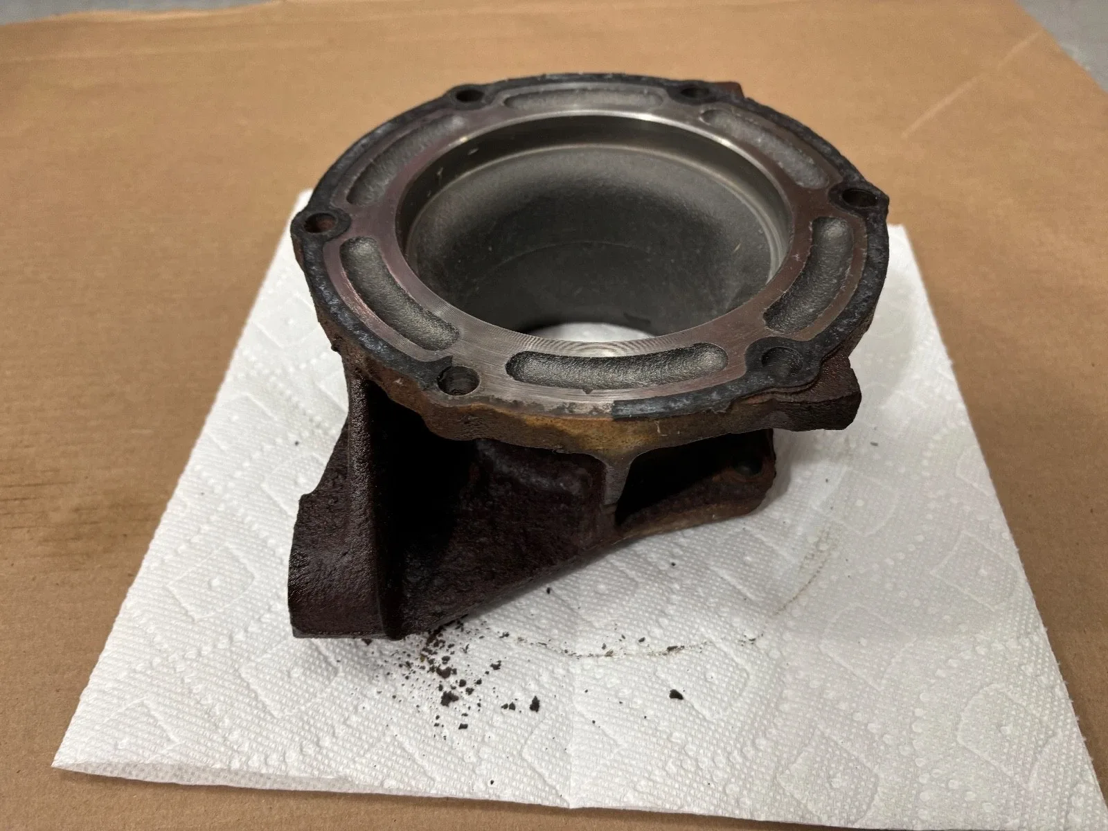 4L60E/700R4 To NP208 NP241 4X4 Cast Iron Adaptor Housing 15629188 image 3