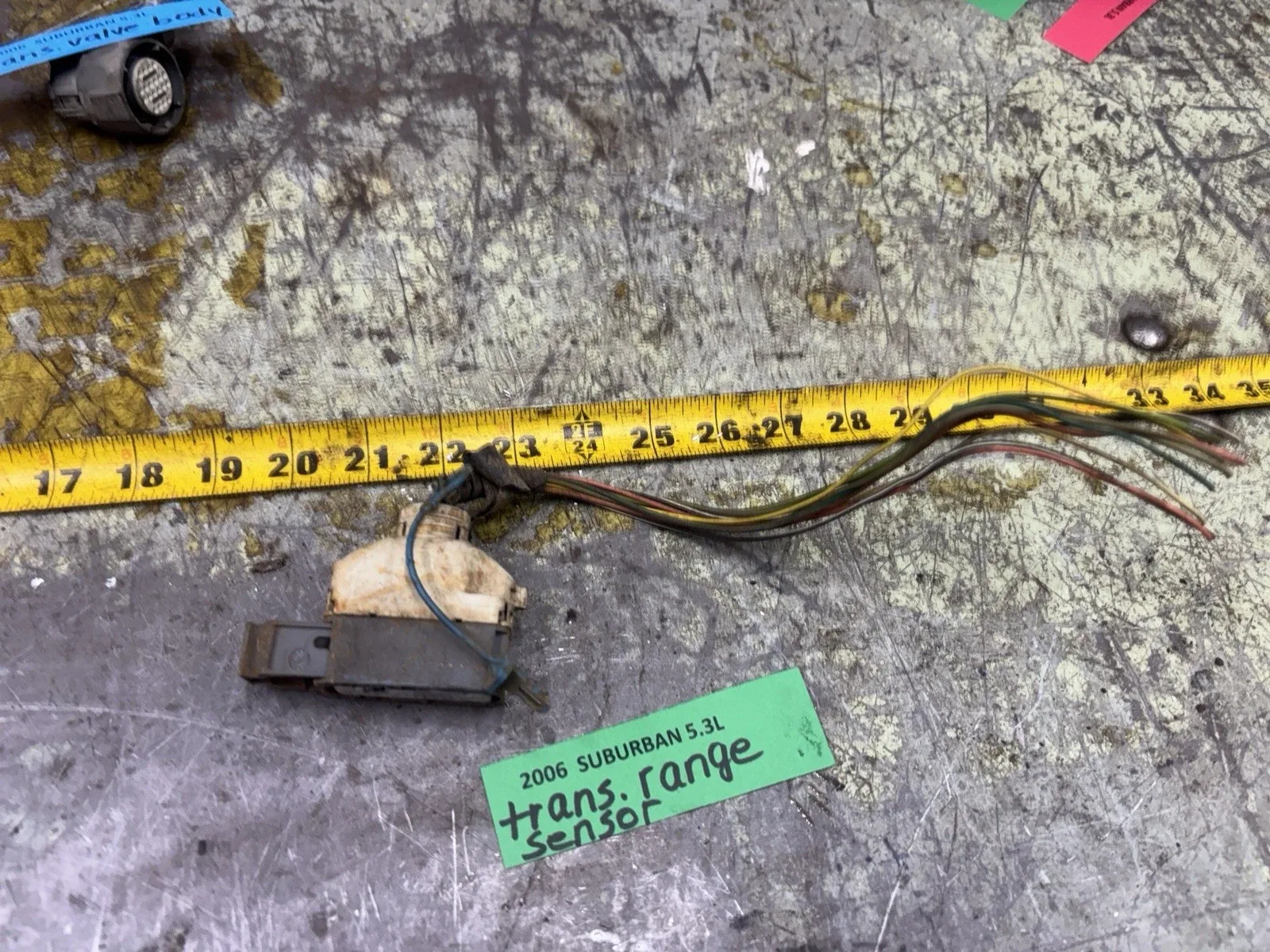 03-06 GM Truck 5.3L Transmission Shift Range Sensor Wiring Connector