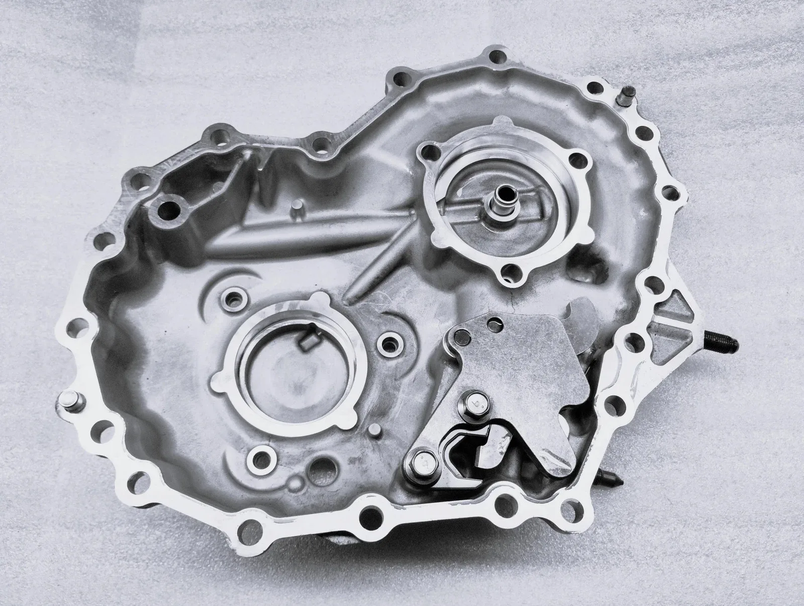 F1CJC W1CJC CVT Transmission Side Cover Mitsubishi Outlander 2.4L Cast AA90A image 2