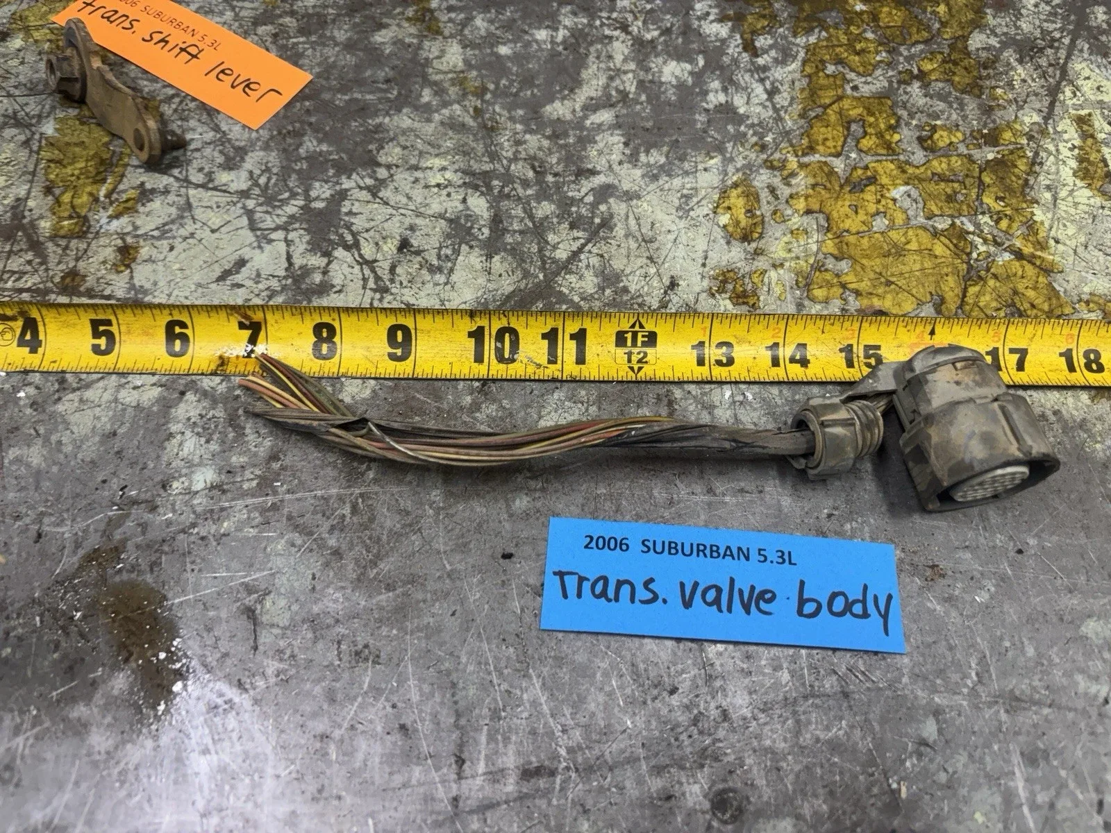 03-06 GM Truck 5.3L Transmission Valve Body Wiring Connector image 2